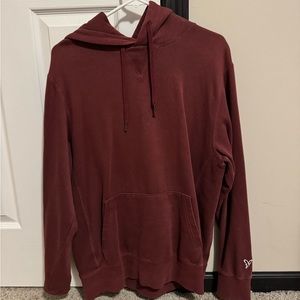 Maroon American eagle hoodie - lightly worn